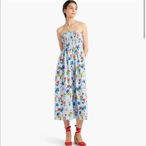 NWT Hill House Lucy Nap Dress in Light Blue Space Floral